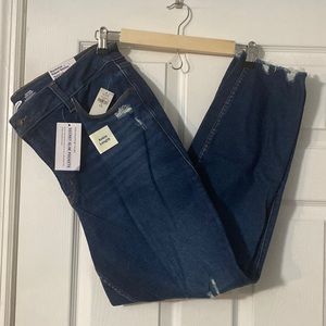 Old Navy Rockstar Super Skinny Ankle Length Distressed Jeans